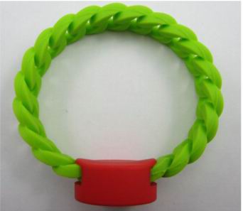 Green Custom Silicone NFC Wristband