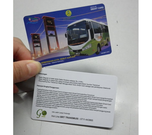 Contactless Transport smart card