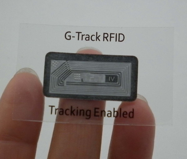 Transparent RFID Label for metal surface