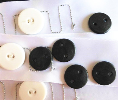 RFID button Tags with two holes