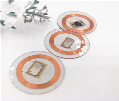 Clear PVC NFC Disc Token Tags