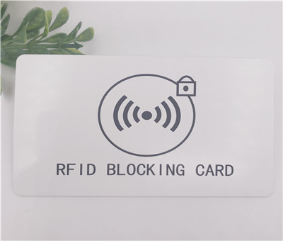 ISO14443 ISO15693 13.56mhz RFID Blocking Card