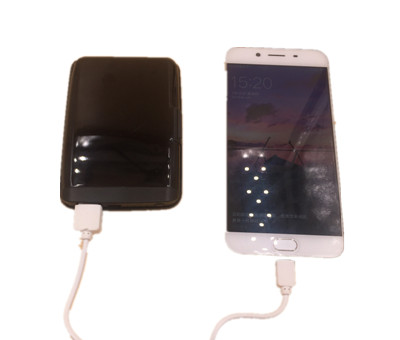 2 in 1 Power Bank RFID Blocking Wallet with USB interface