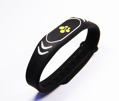 Adjustable NFC silicone wristband for water park
