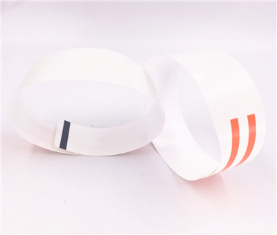Adhesive Closure Direct thermal printing bracelet for hospital patient information