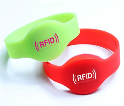 Multiple size and mould Closed Type Silicone RFID Wristband