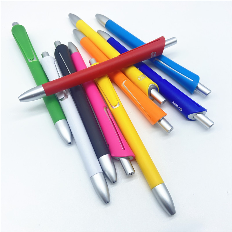 Custom logo Promotional Pen NFC Retractable Ballpoint Pen