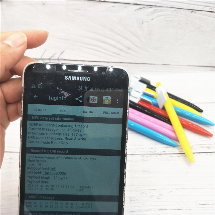 QR Code NFC Smart Pen for Link to Response Tracking Per Landing Page Homepages